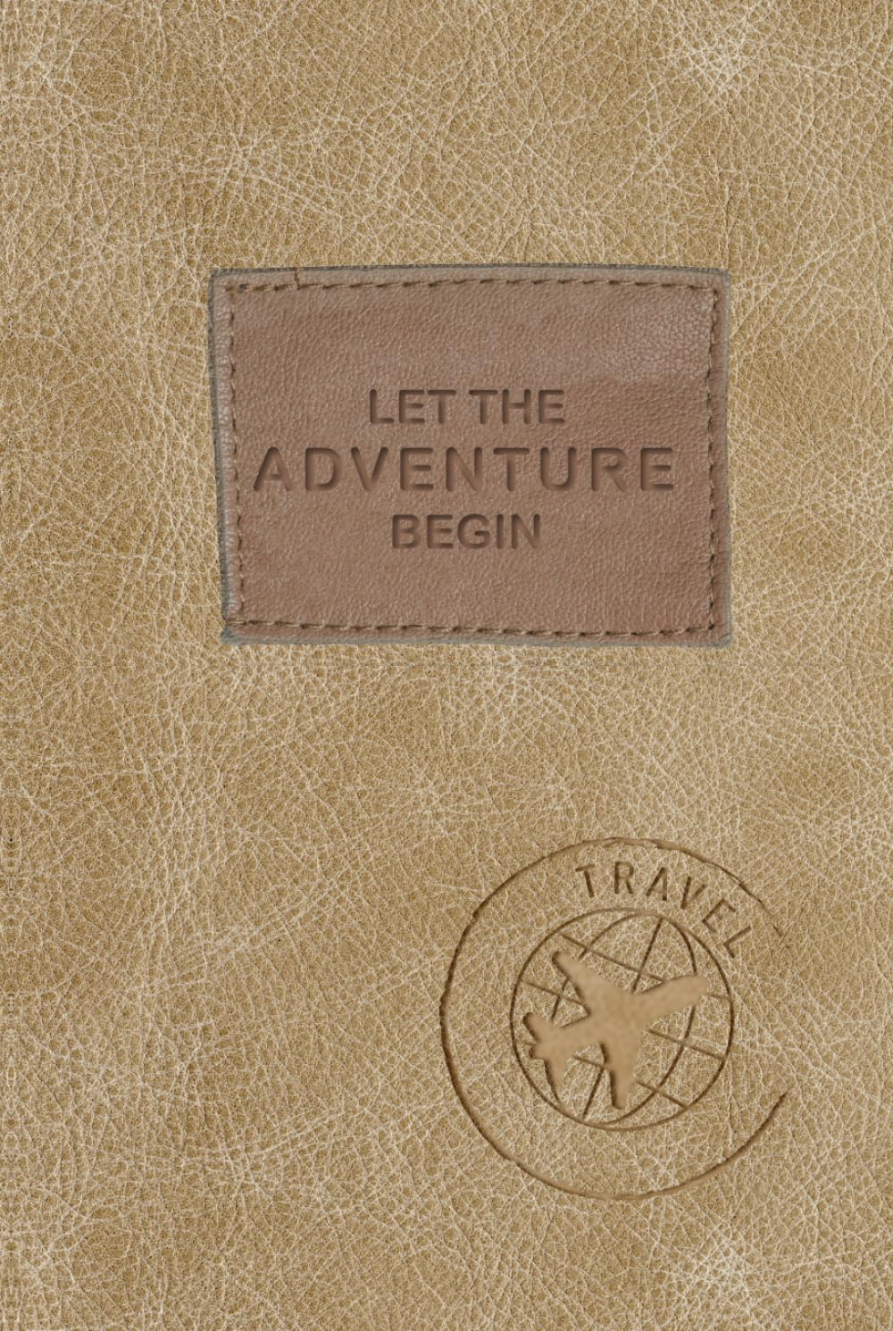 LET THE ADVENTURE BEGIN Travel activity book for adult; travelers