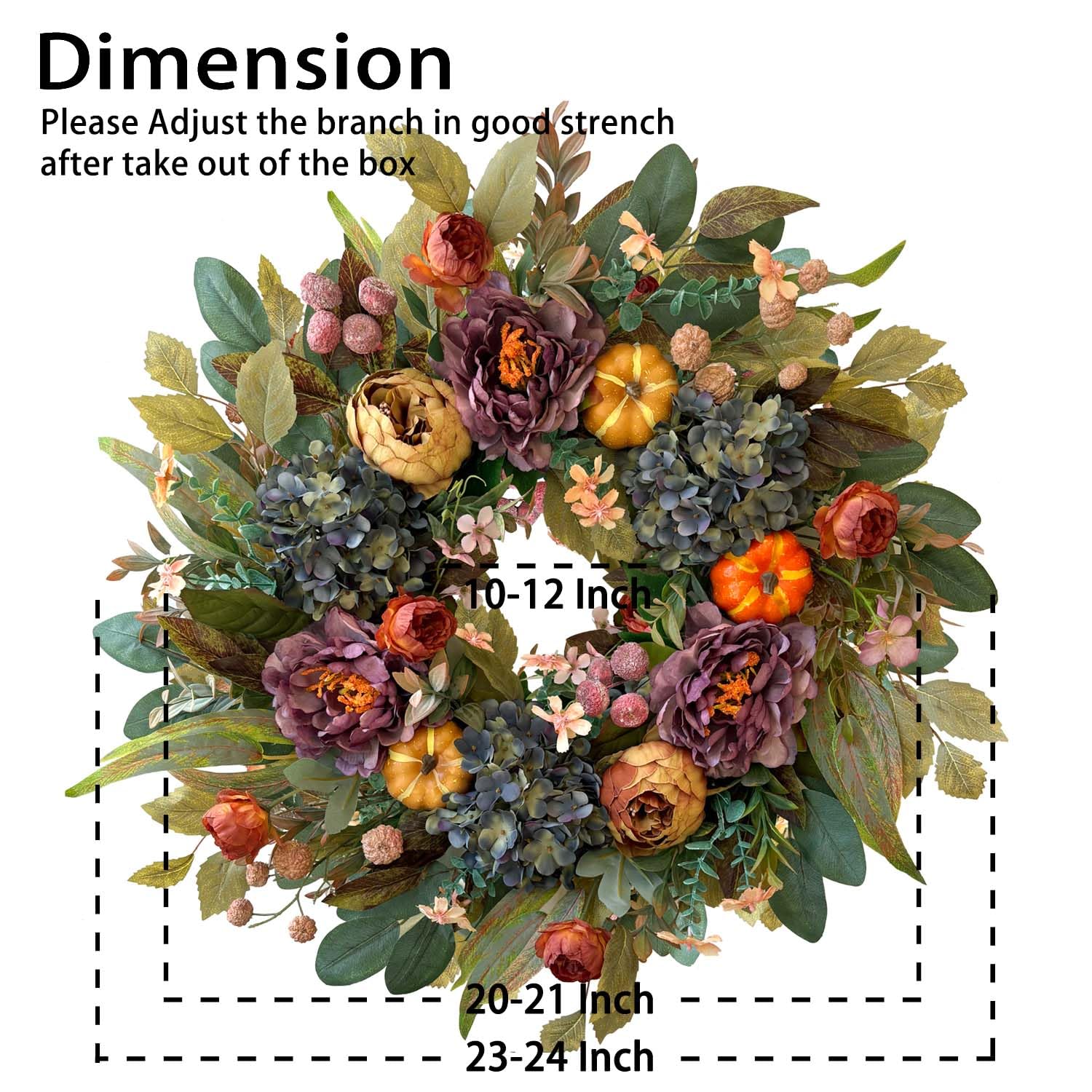 out           ❁ナチュラルを正月飾り❁バンブーラウンド❁ Sunflower Fall Wreath – Labella V Wreath Creations