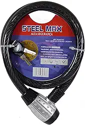 Cadeado Cabo Aço Trava Estepe Ranger Hilux L200 Frontier S10