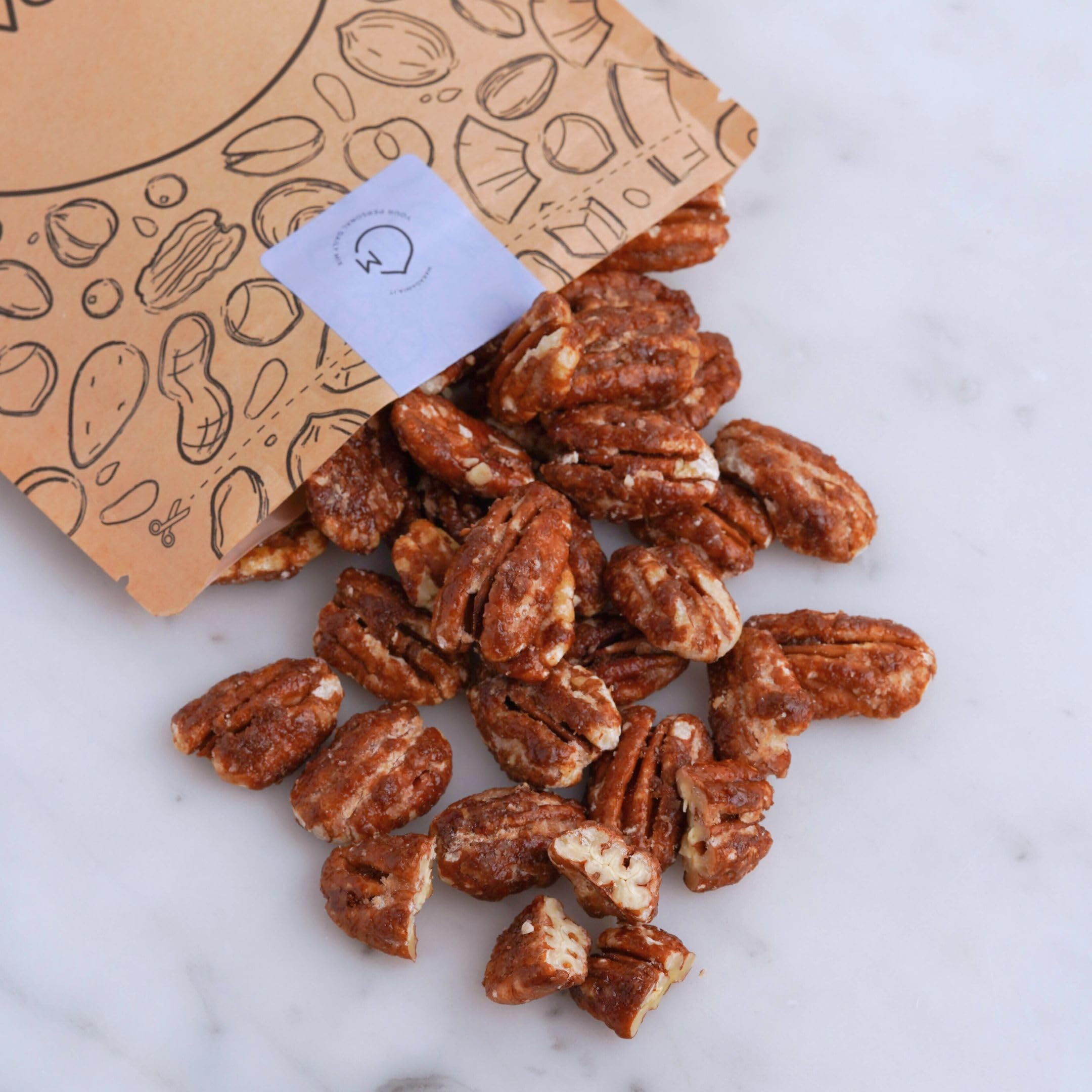 Makadamia - Noci Pecan Pralinate al Miele 400g