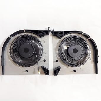 CPU+GPU Cooling Fan Replacement For Lenovo Legion 7i Y9000K 2020H Legion C7 7-15IMH05 Legion 7-15IMHG05 2060 2070 2080 Series 5H40S20076 5H40S20077 NS8CC11-20C03 NS8CC12-20C04 DC12V
