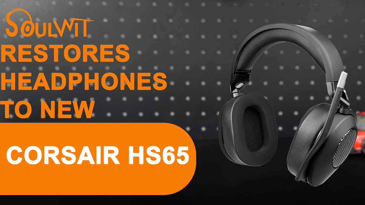 Amazon.com: SOULWIT Headband for Corsair HS65 Surround Headphones