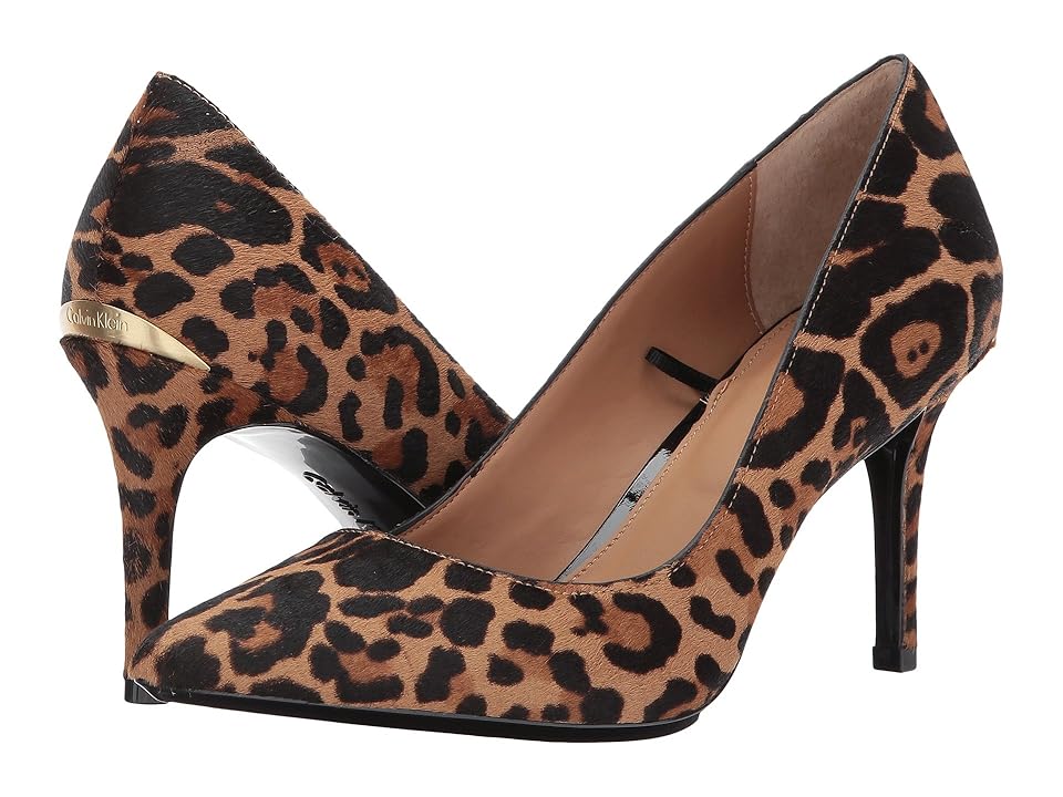

Calvin Klein Gayle Pump (Natural Winter Leopard Haircalf) High Heels