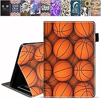 Vista 9 de Funda para tablet Kindle Fire HD 10/Fire HD 10 Plus (11ª generación, versión 2021), funda de piel sintética de alta calidad con ranura para tarjeta