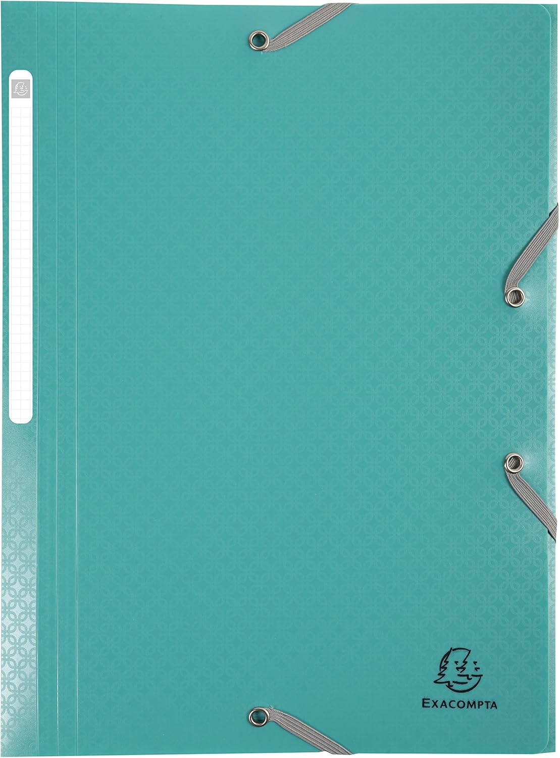 Exacompta - Ref 55190E - Forever Young Collection - Elasticated 3 Flap Folders - 240 x 320mm in Size, Suitable for A4 Documents - Assorted Colours (Pack of 4)