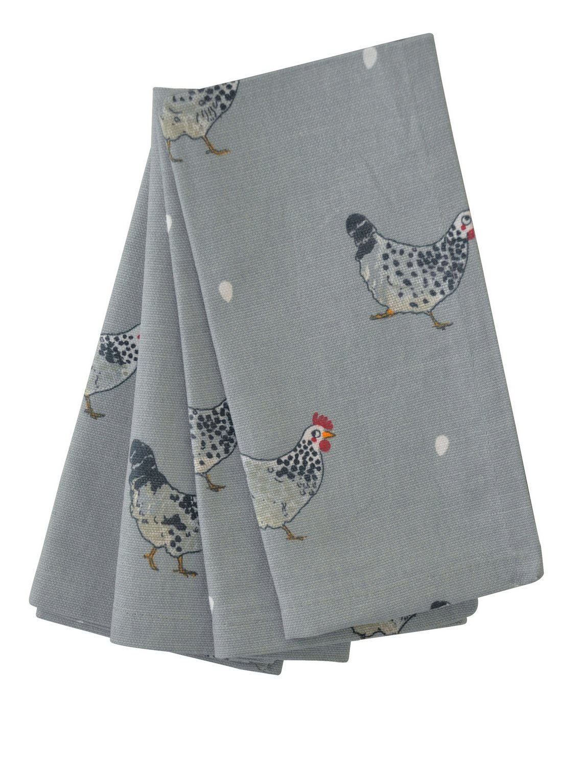 Sophie Allport Napkins (Set of 4) - Chickens