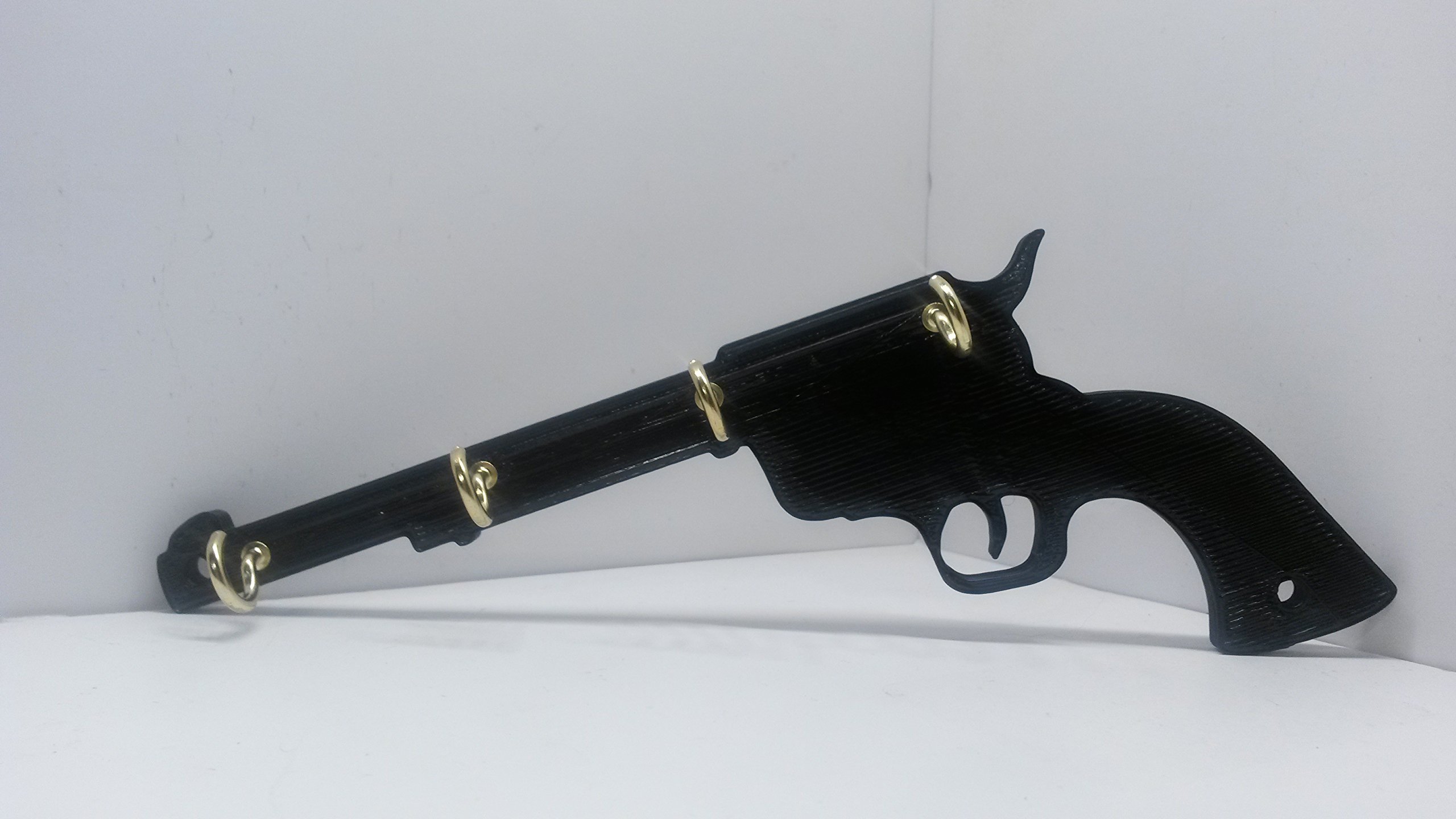 Medallurgy ABS Plastic Revolver Key Holder Hanger Hook Entryway Organization Decor Wall Key Hooks