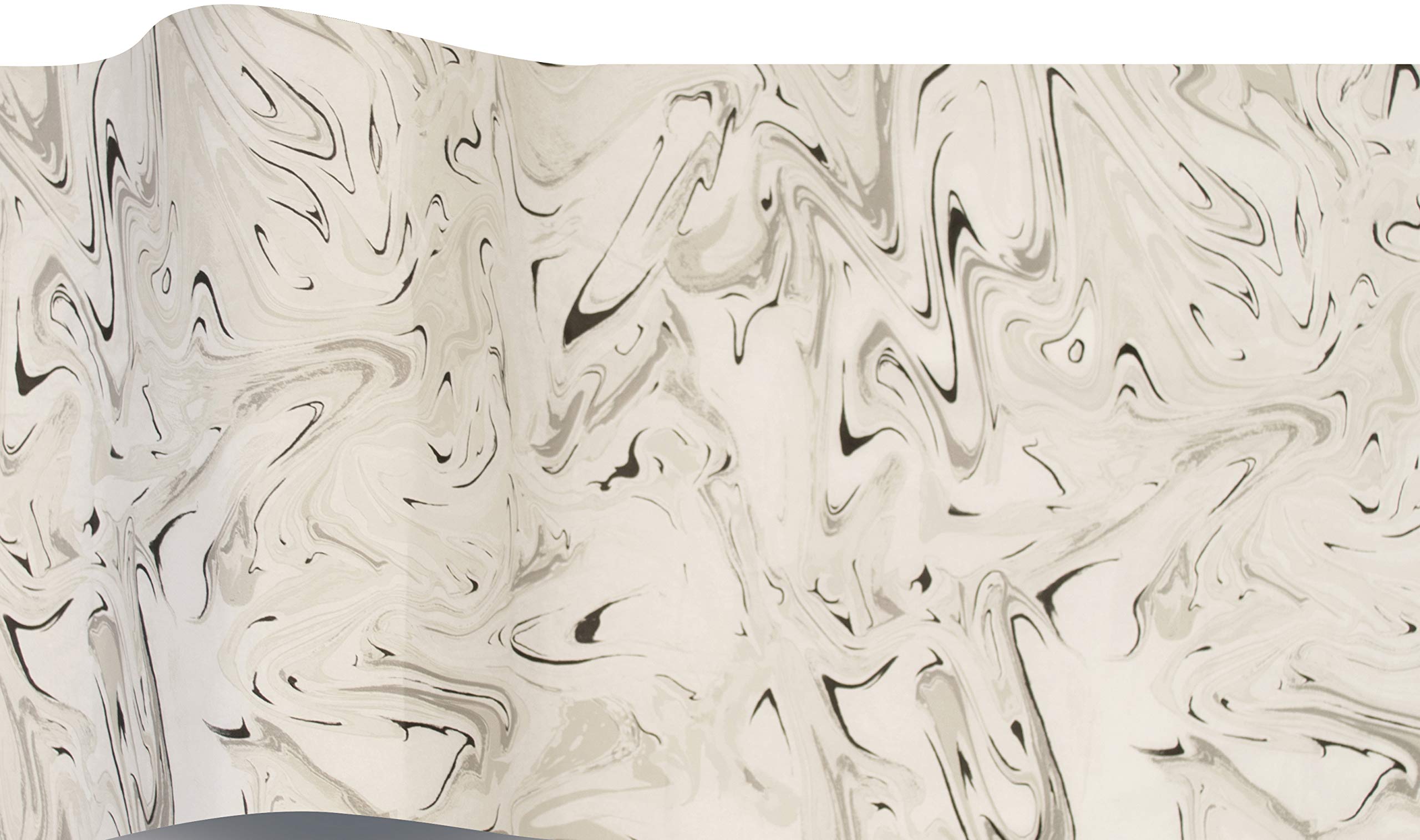 Mustbebonkers Black Marble Luxury Printed Tissue Wrapping Paper Tissue 16Gms - Acid Free - 34 X 45 Cm (, 5)