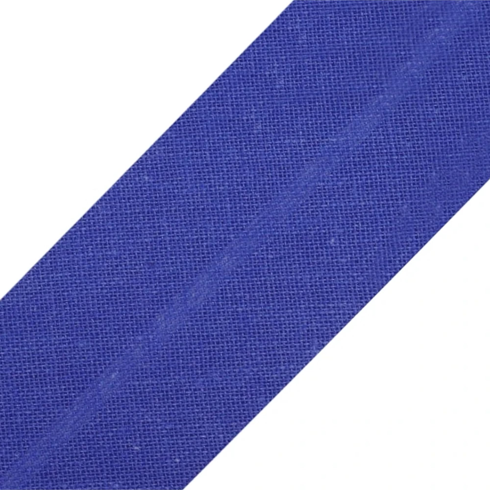 Biais de couture bleu marine en coton de 20 mm pour personnaliser vos coussins