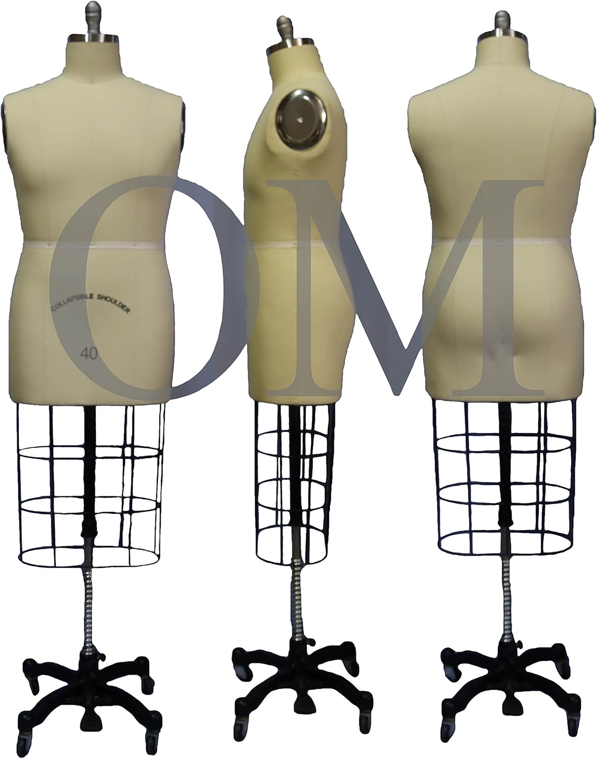 Male Professional Fashion Dressmaker Dress Form Mannequin W