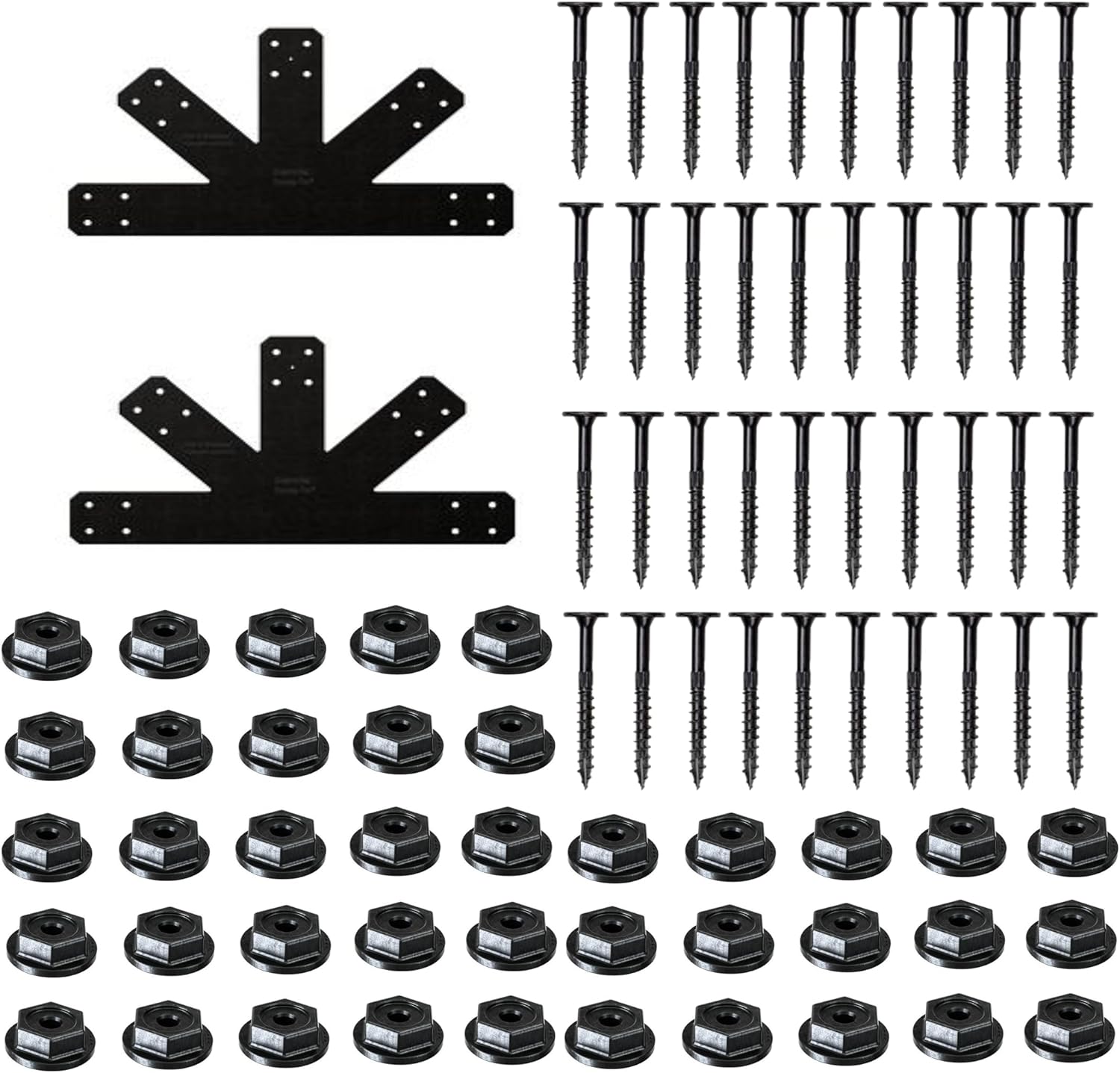 Simpson Strong-Tie APVGP1212-KIT Outdoor Accents APVGP1212 Decorative Gable Plate Bundle—with Required Fasteners