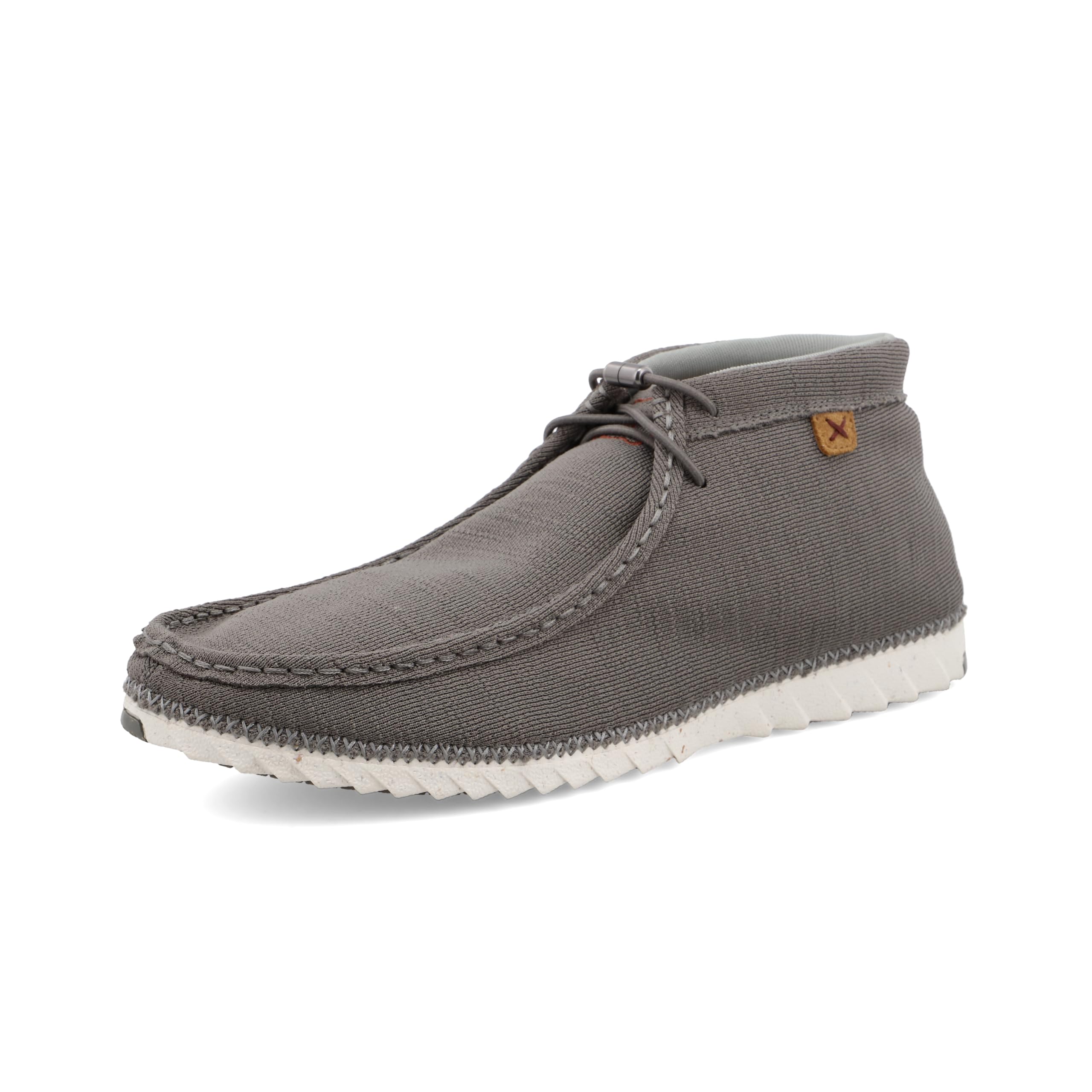 Twisted X Men's Zero-X, Moc Toe with Zero-X, High Top Steel Grey, 11.5 M