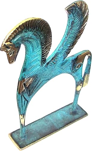 Miniatura 3 de Iconsgr Estatua del Museo de Bronce Griego Antiguo Réplica de Pegaso (174)