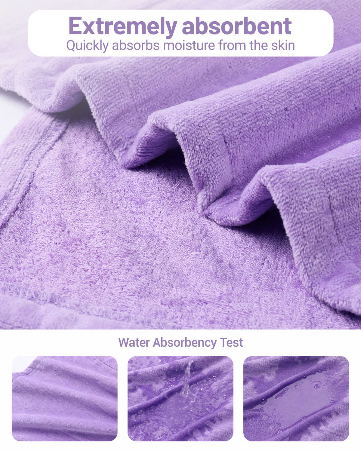 WYTbaby Accappatoio Bambini Personalizzato Accappatoio Bambino 100% Cotone Accappatoio Bambina Spugna Accappatoi Con Cappuccio Per Ragazzi Ragazze