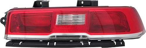 EPIC LIGHTING Conjunto de luz trasera de repuesto estilo OE tipo halógeno no HID compatible con Chevrolet 14-15 Camaro LS LT SS Z28 ZL1 GM2801276