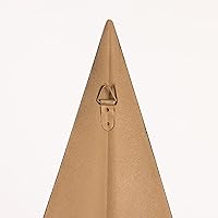 Vista 4 de Estrella de metal, color negro o rojo, Metal, Negro, 12" x 12