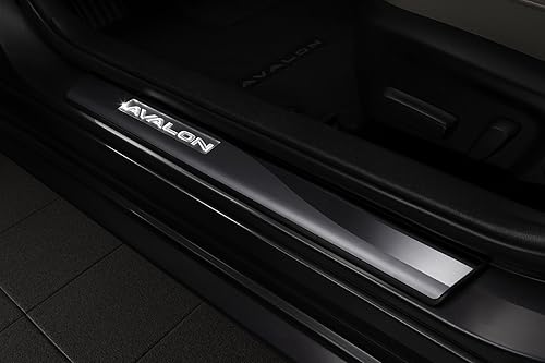 TOYOTA Protectores de umbral de puerta iluminados originales para Avalon 2013-2014, nuevo OEM