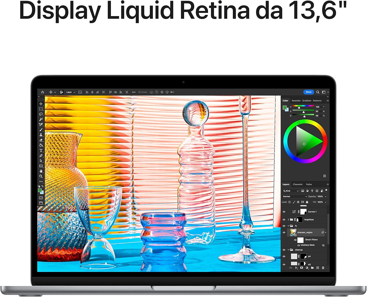 Apple PC Portatile MacBook Air 2022 con chip M2: display Liquid Retina 13,6, 8GB di RAM, 512GB di archiviazione SSD storage, tastiera retroilluminata; color Grigio siderale Apple PC Portatile MacBook Air 2022 con chip M2: display Liquid Retina 13,6, 8GB di RAM, 512GB di archiviazione SSD storage, tastiera retroilluminata; color Grigio siderale