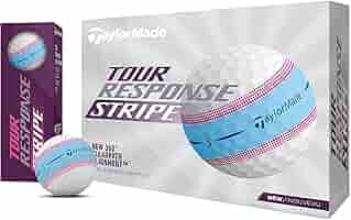 テーラーメイド Tour Response Stripe ゴルフボール　ブルー Amazon.co.jp: TaylorMade Men's Tour Response Stripe Golf