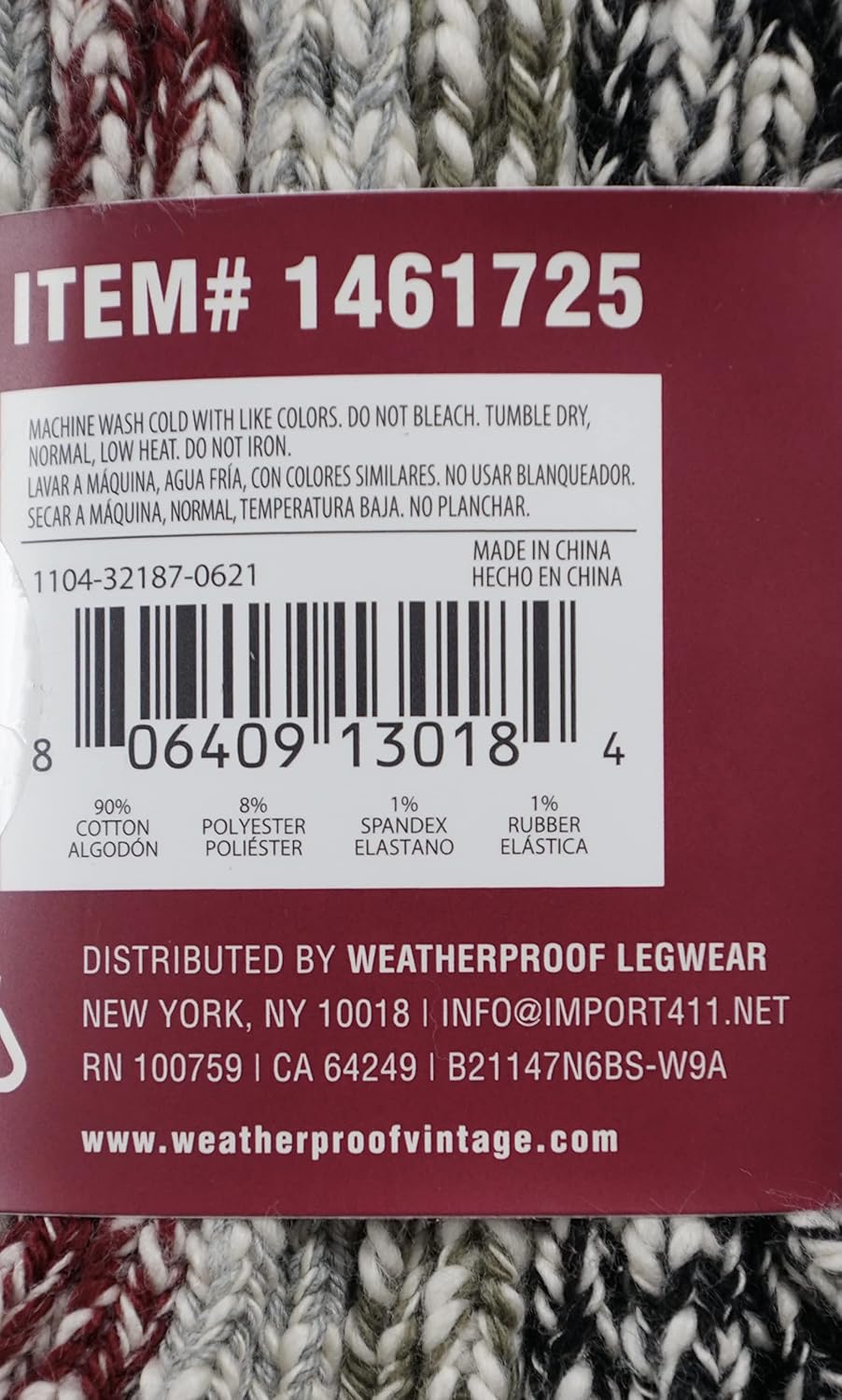 Weatherproof Legwear Women's Ankle Boot Socks Soft Cotton Blend, Black Gray Olive Red, 6 Pairs, 9.5, (1533562)