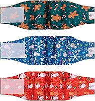 Vista 16 de CuteBone - Pañal para perro macho, talla mediana, DM11M