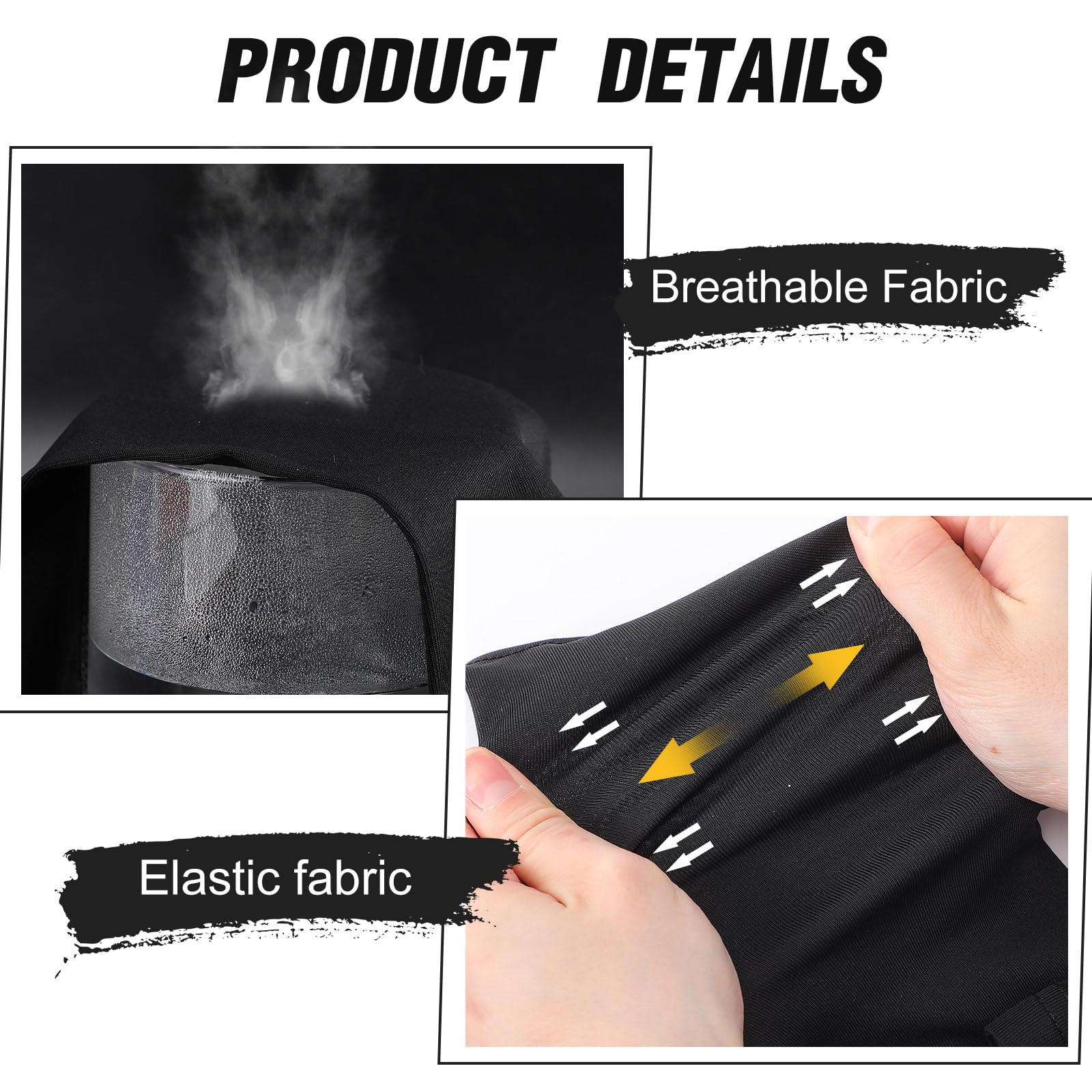 Geyoga 12 pares de mangas deportivas de compresión para el brazo, protección atlética para fútbol, béisbol, voleibol, baloncesto, protección atlética