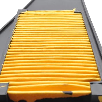 Easyboost air filter for Sym 50cc Orbit 1 and 2 Jet Mio Orbit 1-2-3 Fiddle Symply Symphony X-Pro Peugeot Speedfight 3 and 4 Vivacity 3 GY6 Ludix Pro OEM 17211-AAA-000-801723
