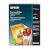 Epson Brochure and Flyer Paper Matte Double-Sided (S042384) 8.5