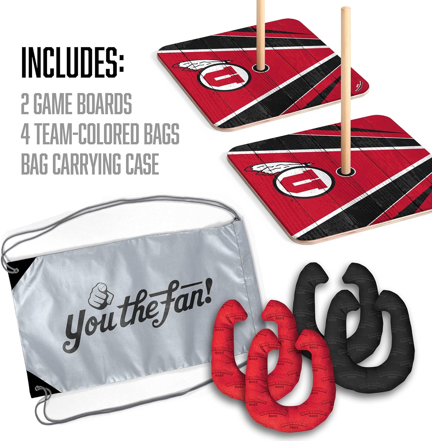 YouTheFan NCAA HorseShoe Bags Game