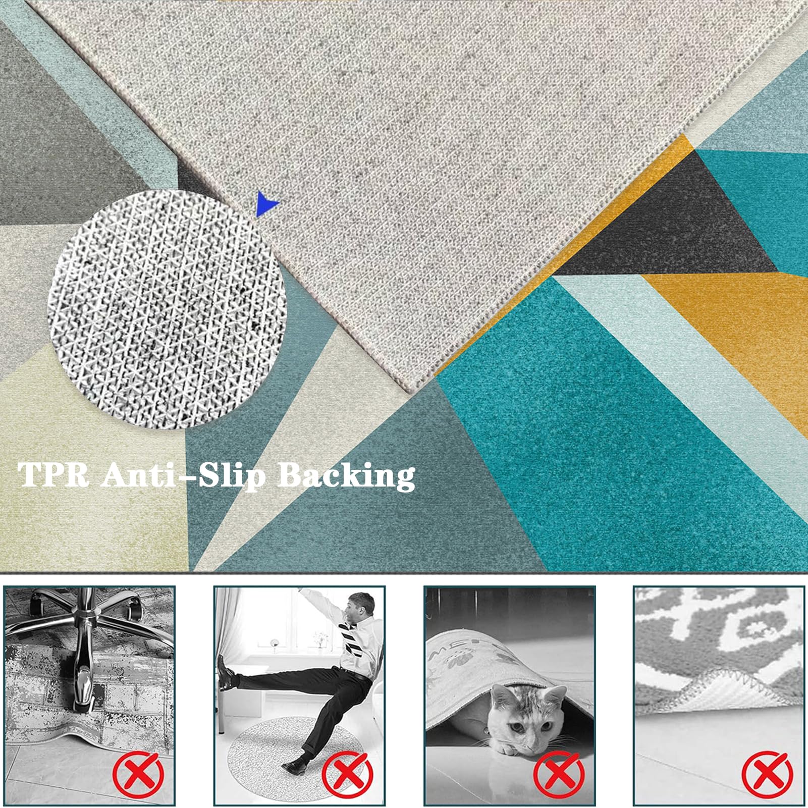Gaming Bürostuhl Stuhlmatten, Bodenschutzmatte Bürostuhl Unterlage Kratzfest, Bodenschutz Gaming-Stuhl-Unterlage Anti-Rutsch, Schreibtischstuhl Unterlage für Laminat 90 x 140 cm