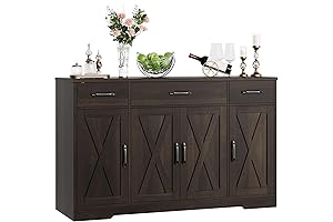 HOSTACK Buffet Cabinet with Drawers