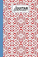 Vista 1 de Guitar Tab Notebook Premium Rectangles Cover Guitar Tab Notebook, Music Paper Notebook, Blank Guitar Tablature Music Note, 120 Pages - Size 6" x 9