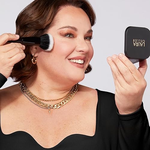 Miniatura 6 de LAURA GELLER NEW YORK Matte Maker - Polvo fijador prensado translúcido - Polvo fijador y polvo de acabado - Control de aceite - Acabado mate similar