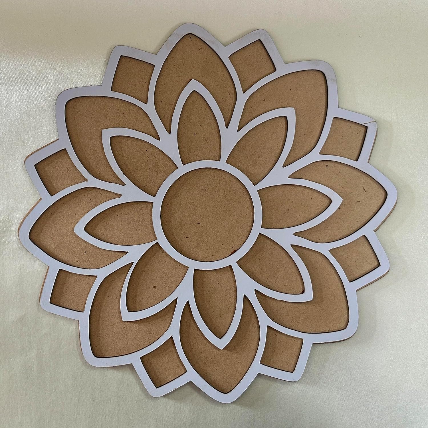 Rangoli Stencil Mat with Base for Diwali Decoration. Easy Just Fill it Up, DIY Art & Craft Island Kit, Reusable for Door Entrance Floor Mandir Puja (12 inch) (B0DH4XVKK4) Amazon Price History, Amazon Price Tracker