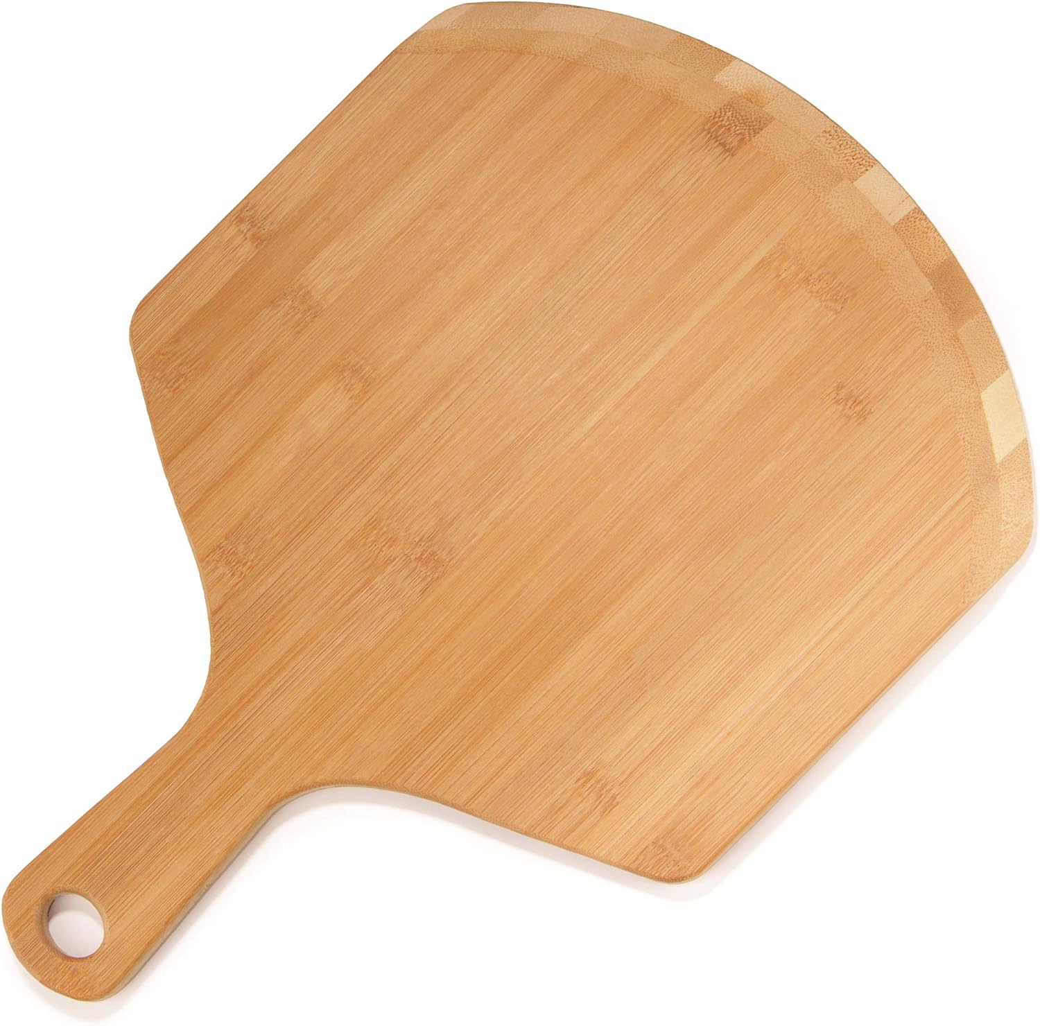 BambooMN - Bamboo Wooden Pizza Oven Bakery Peel - 17"x12x"0.5" - 1 Piece