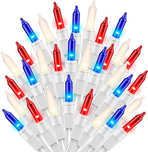 Miniatura 7 de TWINGLEHOME Miniluces de Navidad de extremo a extremo ultrabrillantes que se conectan de extremo a extremo, 300 L, 63.8 pies (2 juegos cada uno de