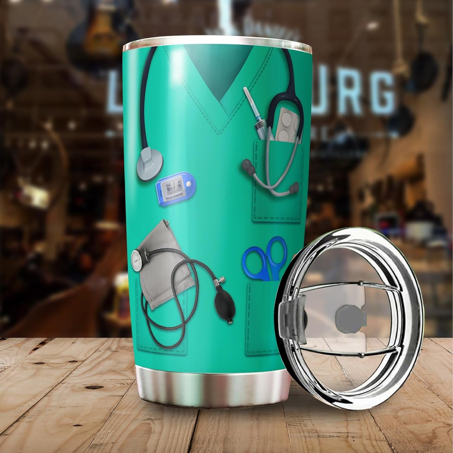 Nurse Tumbler - Gifts for Nurse on Christmas - Nurse Week Gifts - Gifts For Nurse Women - Nurse Cup - Nurse Graduation Gift Idea - Nursing Gifts For Nurses - Gifts for Nursing Students - Tumbler 20 Oz - Image 3