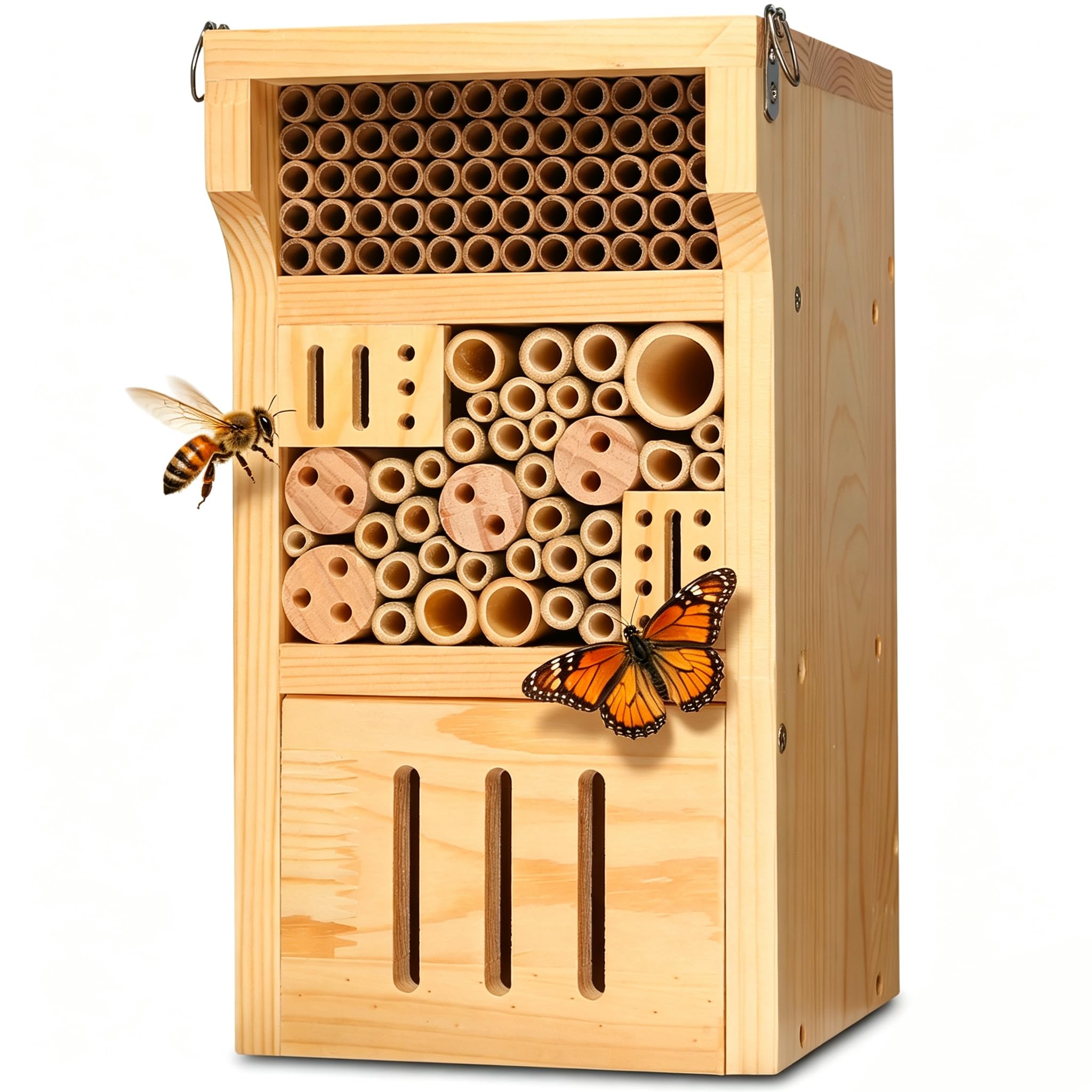 Mason Bee House – Natural Nesting Habitat for Solitary Bees