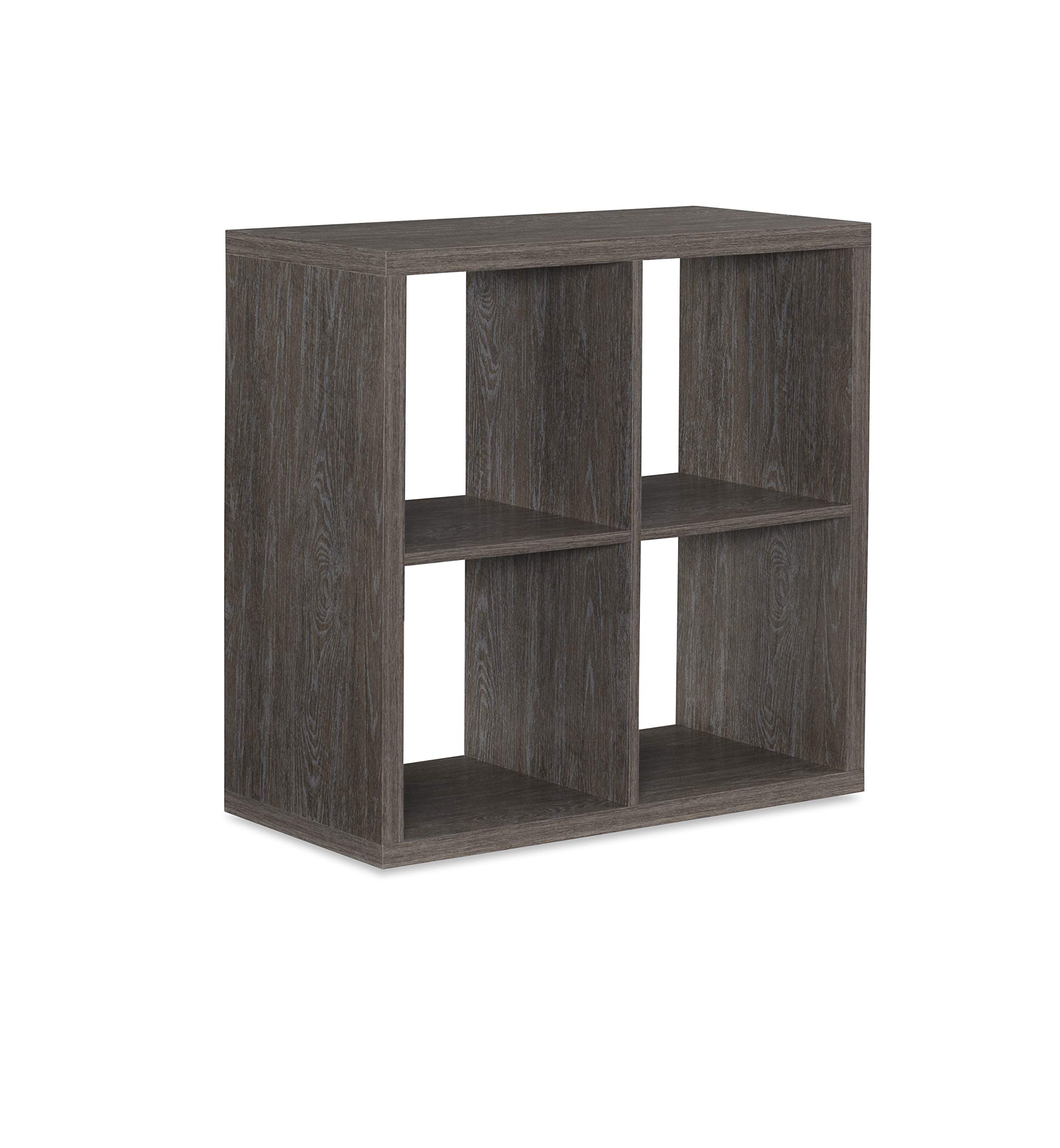 Linon Home Decor Linon Dawes 4 Cabinet Grey Cubby Storage