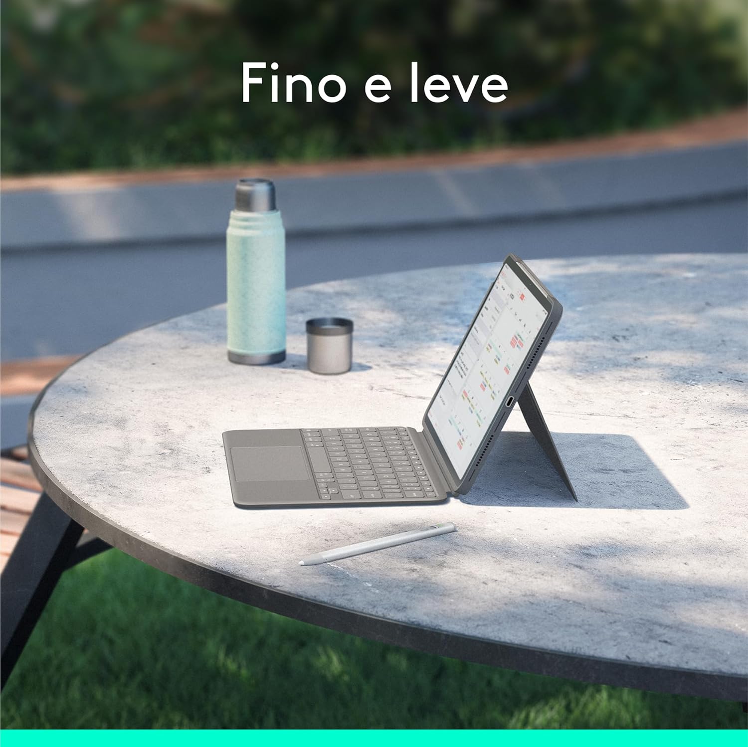 Teclado Logitech Combo Touch para iPad Air 11": Review após 7 dias