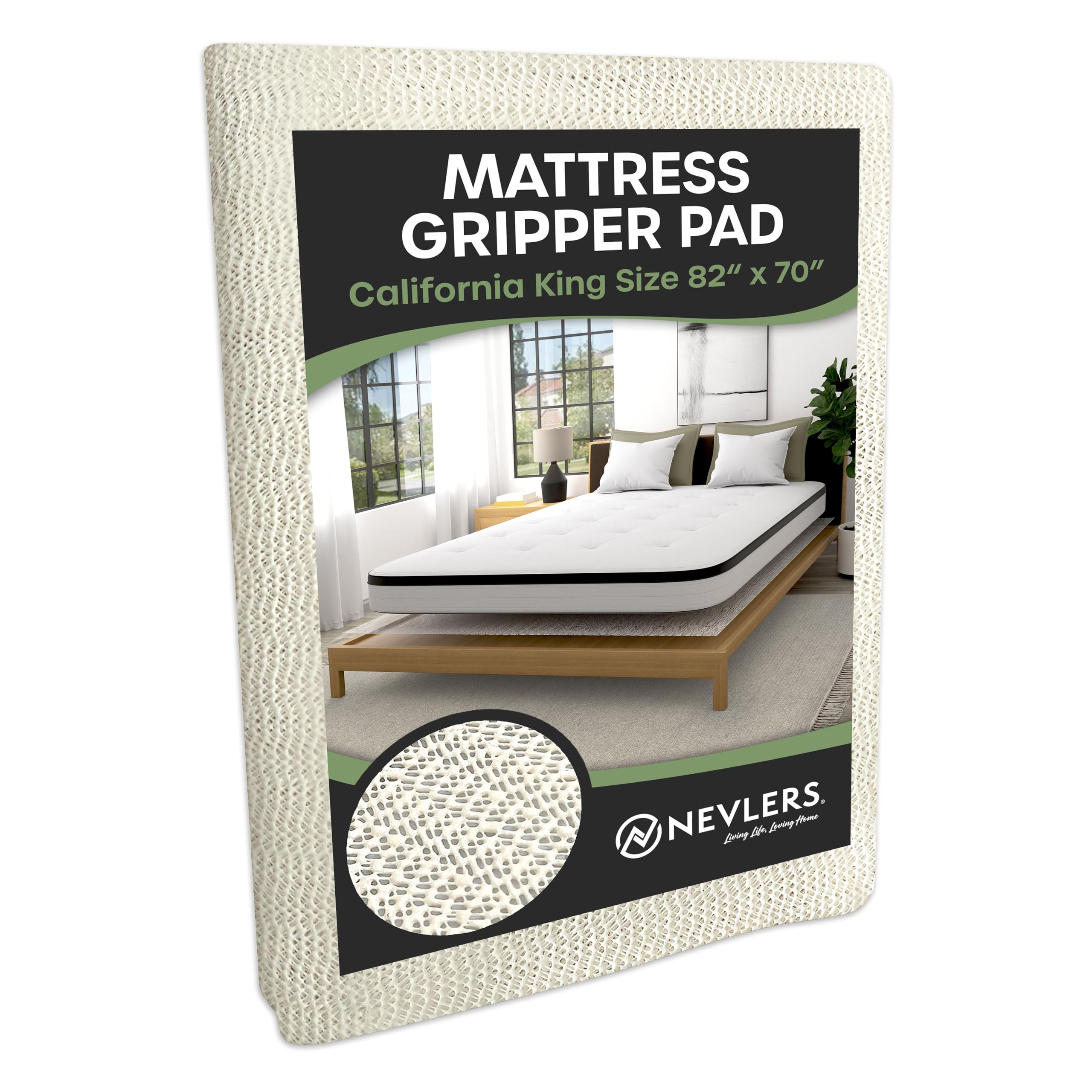Nevlers 82" x 70" California King Size Mattress Slide - replacement parts | Mubboo