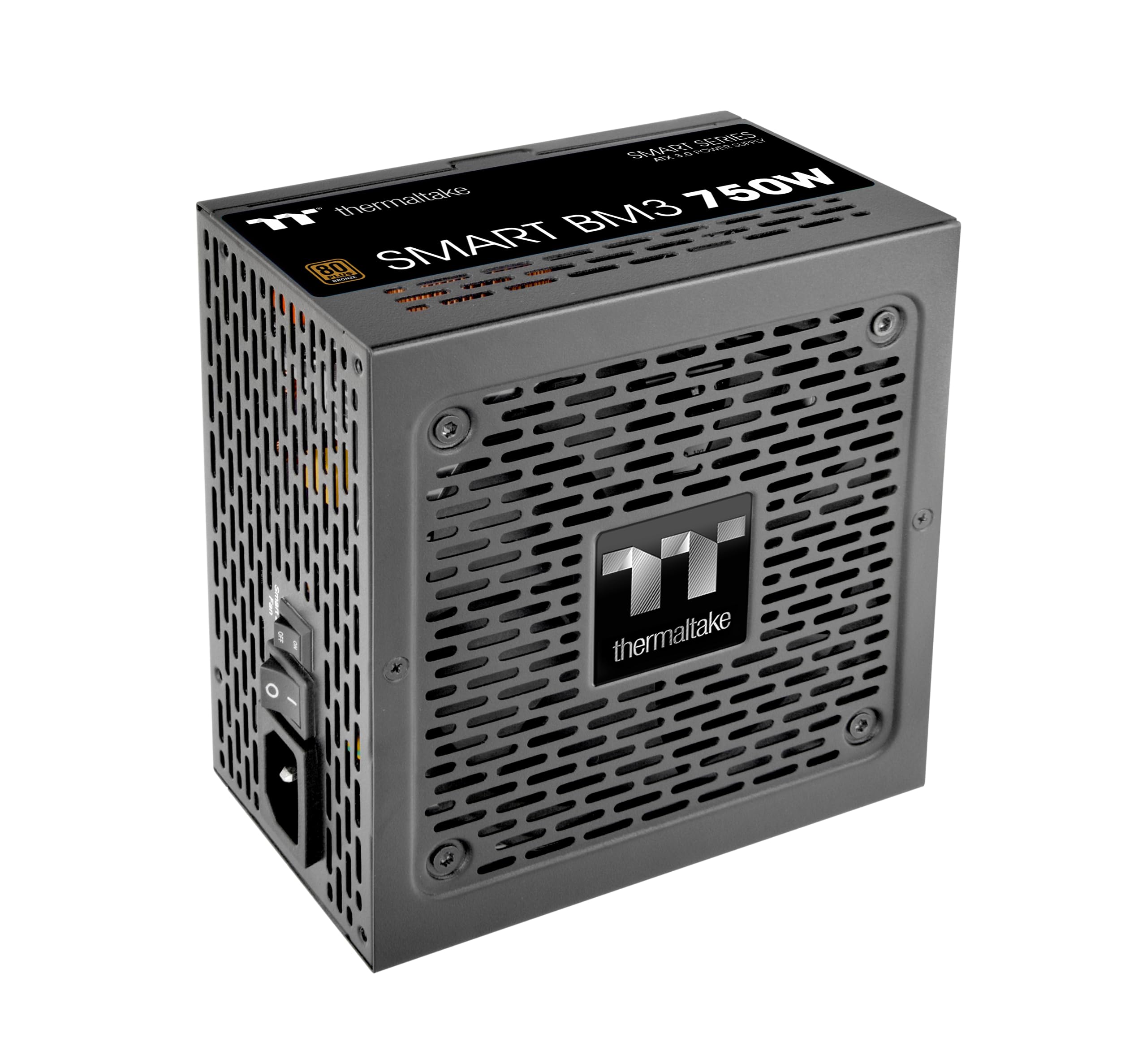 Thermaltake | Smart BM3 Bronze 750W | ATX Netzteil | ATX 3.0 | PCIe Gen 5.0 | 80 Plus Bronze | sehr leise | Smart Zero Fan | 12VHPWR | semimodular | 5 Jahre Garantie
