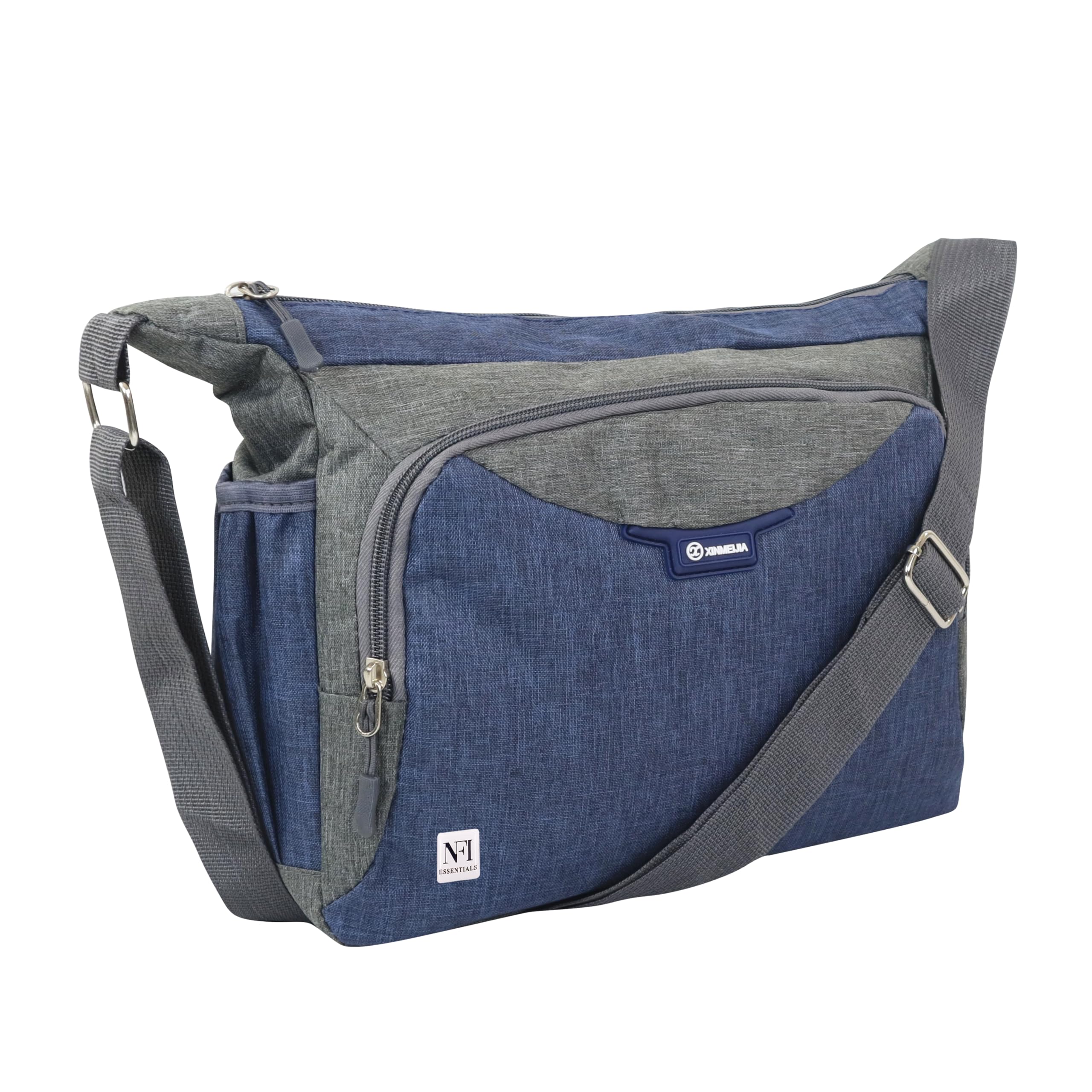 nfi essentials Sling Cross Body For College, Classes, Travel & Business, Satchel Messenger One Side Shoulder With Adjustable Strap-picture-15