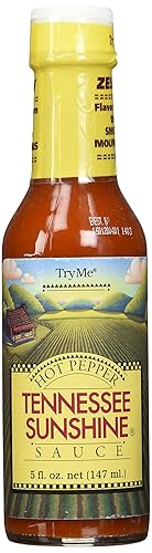 TryMe Tennessee Sunshine Salsa de pimiento picante  5 onzas (paquete de 6)