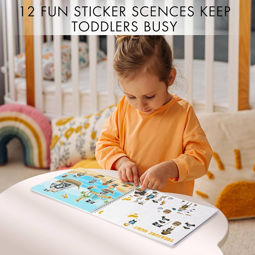 洋書 Look for the Differences Sticker Fun Book Look for the Differences Sticker Fun Book