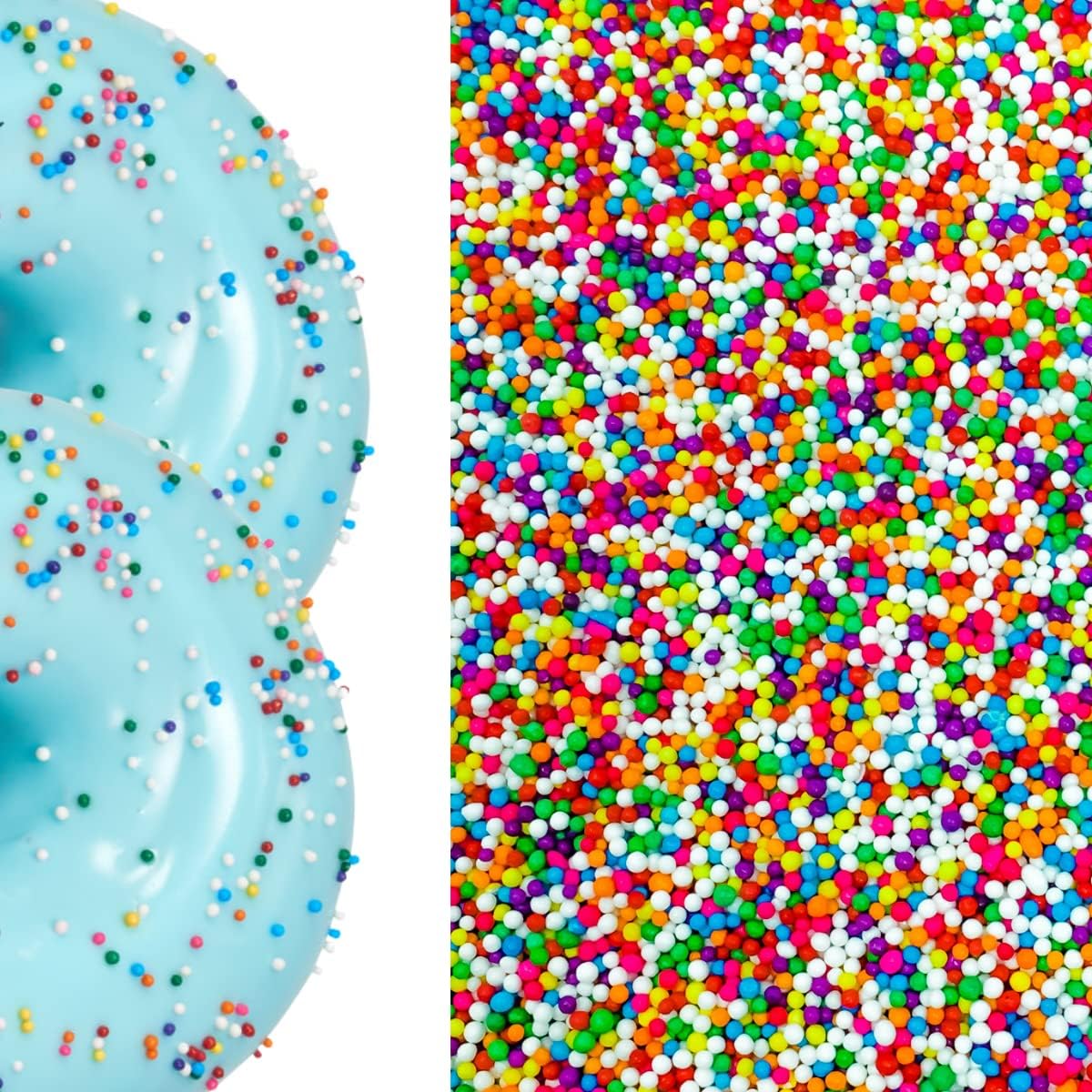 Amazon.com: Unpretentious Rainbow Nonpareils Sprinkles, Perfect for ...