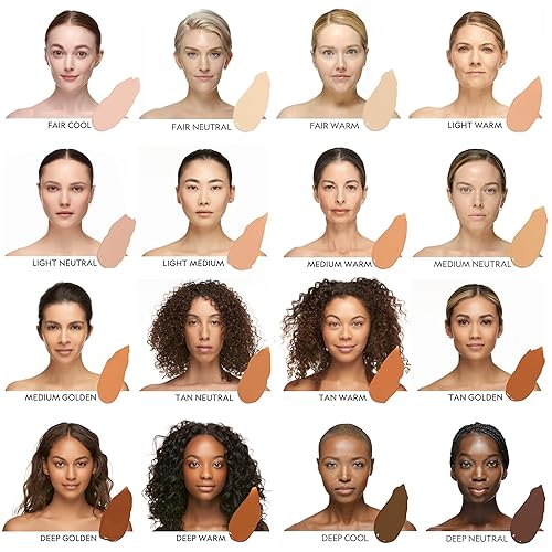 Miniatura 4 de YENSA BC Foundation - Cobertura completa, superalimento para la piel, suero hidratante y protector solar SPF 40 1 fl oz