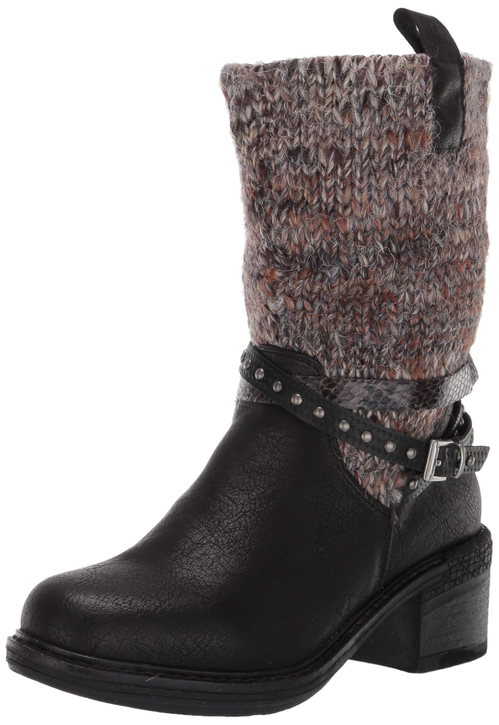 MUK LUKSWomen's Kim Boots Fashion, AD Template Size, Black, AD TEMPLATE SIZE