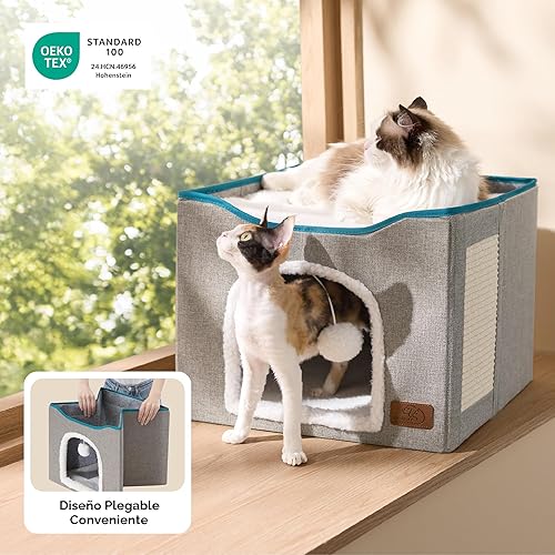 Bedsure Cat Beds for Indoor Cats — lifestyle photo