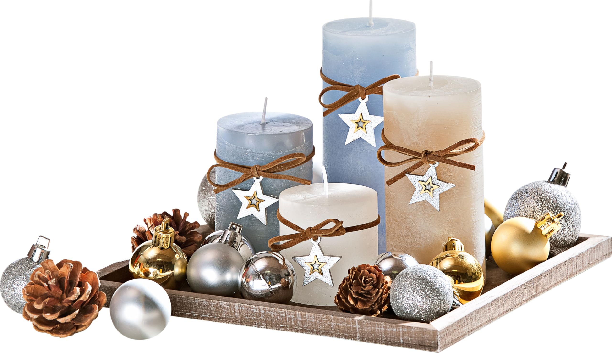 Acryl Herz Weihnachtsdeko Für Tisch & Regal – Transparente Tischdekoration